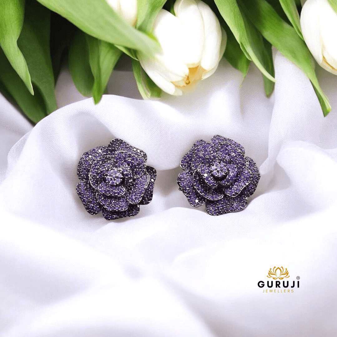 Elegant Rose Studs