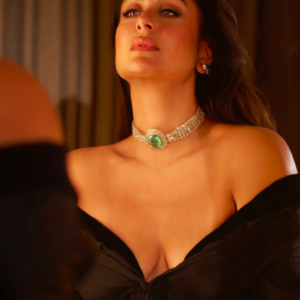 Kareena Khan Inspired Royal Elegance Diamond Choker Set