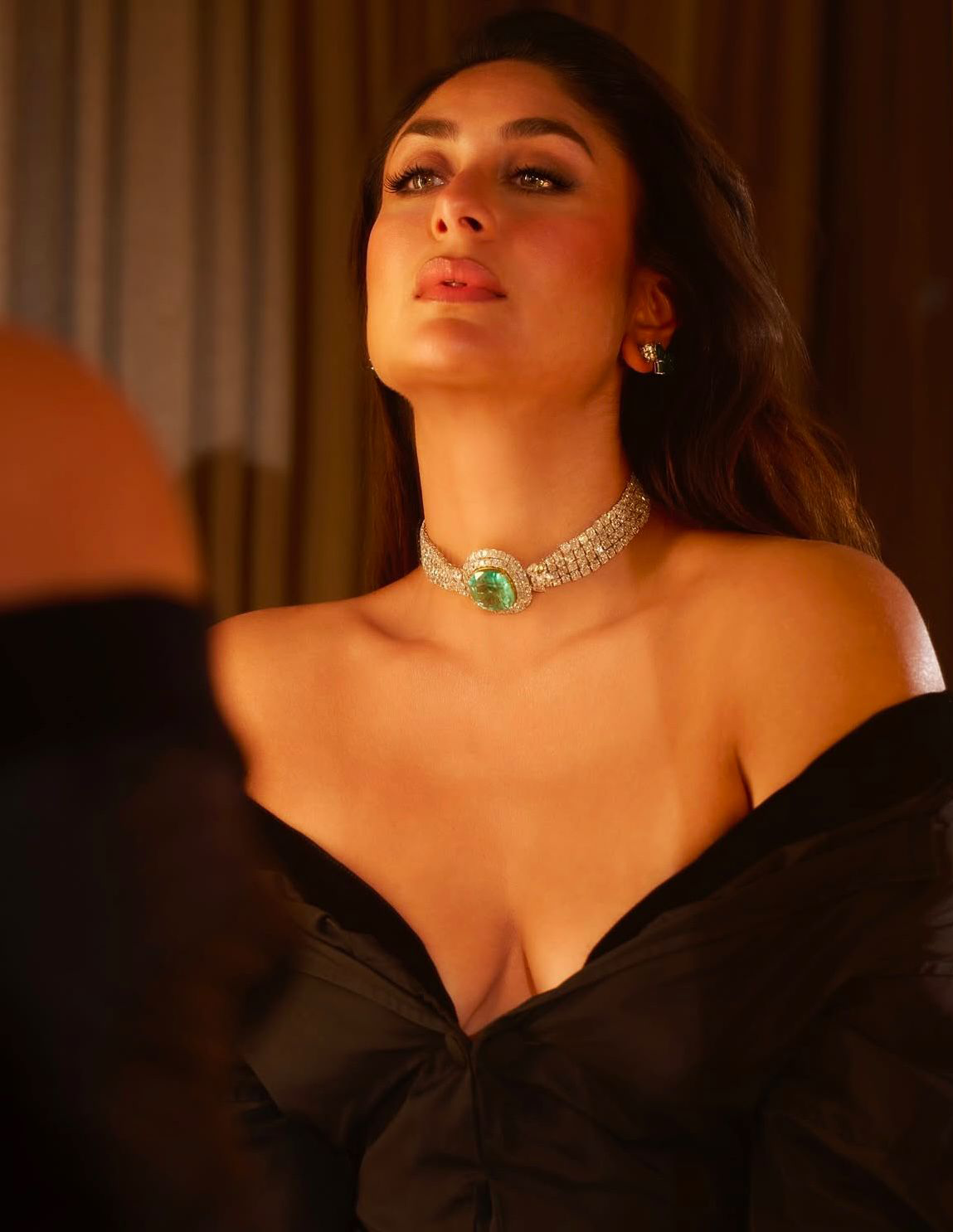 Kareena Khan Inspired Royal Elegance Diamond Choker Set