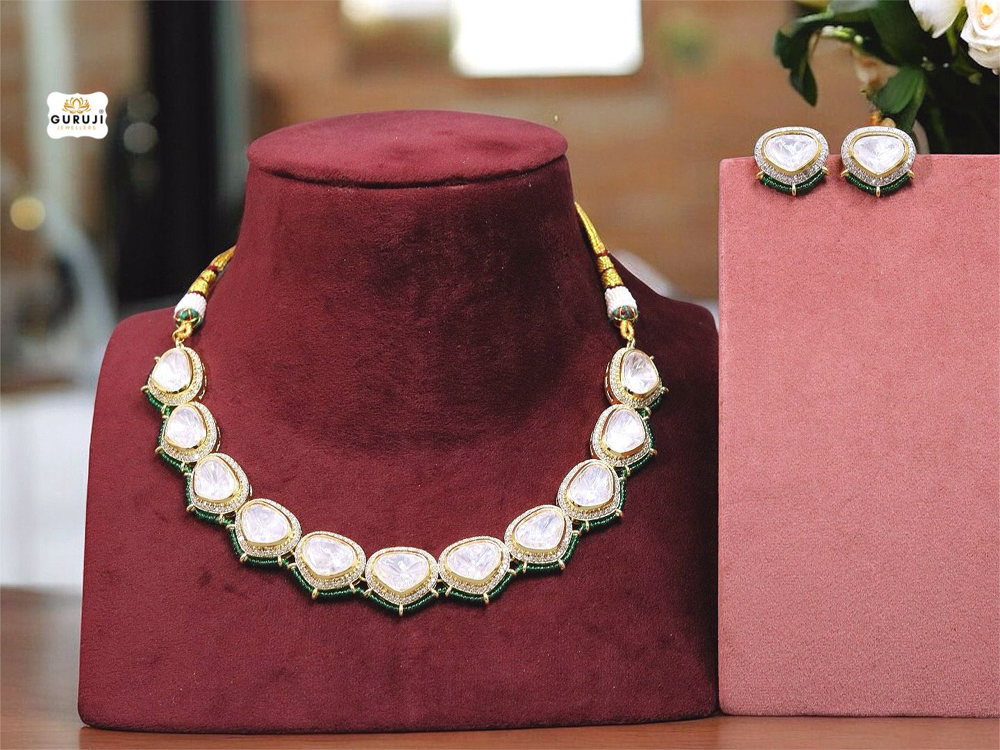 Exquisite Kundan Necklace Set