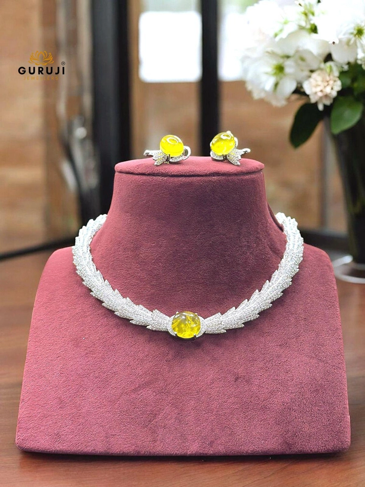 Minimal Elegance Designer Necklace Set for Special Occasions